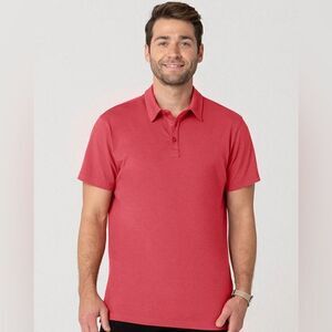 NEW Swet Tailor Mens Red All In Polo